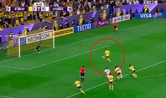 Cristiano Ronaldo regaló un lujoso penal: la 'picó' para el 2-0 de Al-Nassr y sigue acercándose a los 1.000 goles