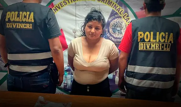 Detienen a alias 'Thalia', coautora de la explosión en el Ministerio Público de Trujillo y miembro de 'Los Pulpos'