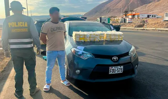 Decomisan droga valorizada en medio millón de soles que iba a traficarse en Arequipa