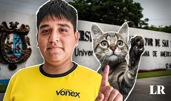 Primer puesto de Medicina Veterinaria en San Marcos ingresa al primer intento y revela: “No tomaba tan serio la preparación”