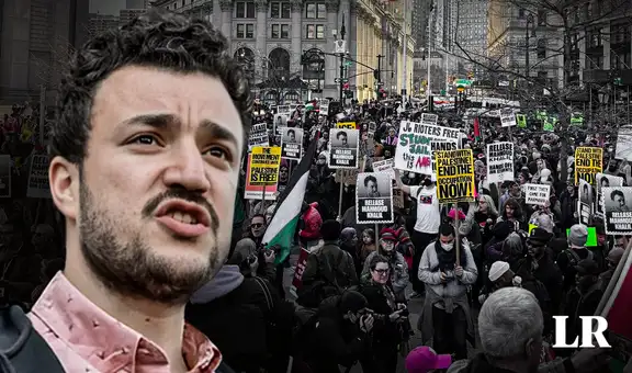 Protesta masiva en Nueva York tras detención de estudiante propalestino Mahmoud Khalil: "ningún alumno internacional está seguro"