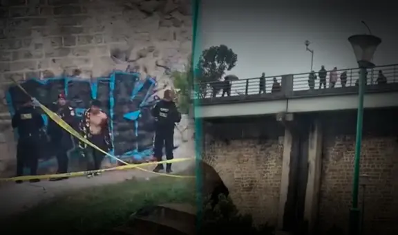Mujer fallece tras caer desde puente en Huancayo: su pareja es sospechoso de feminicidio