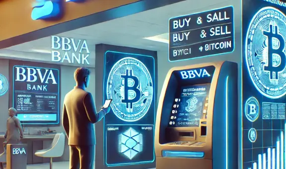 BBVA España ofrecerá servicios de compra y venta de criptomonedas