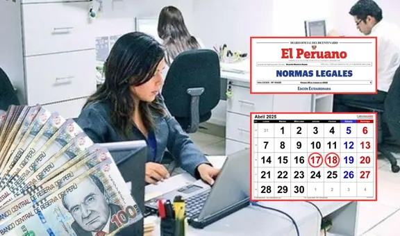 Trabajadores en Perú recibirán hasta 3 remuneraciones adicionales si trabajan en Semana Santa: solo es necesario cumplir esta única condición