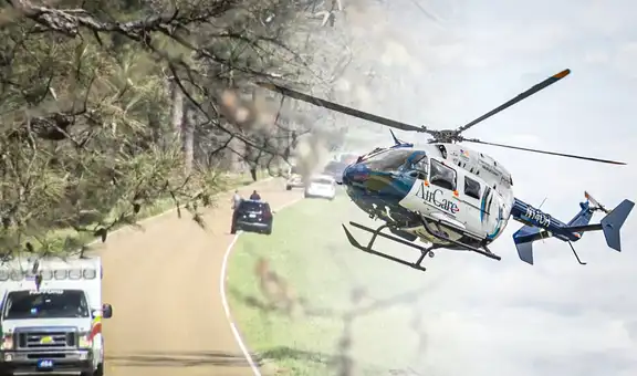 Accidente aéreo en Mississippi deja 3 muertos tras la caída de un helicóptero médico: no transportaba pacientes