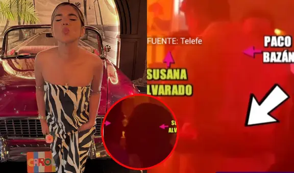 Susana Alvarado y Paco Bazán son captados en actitudes cariñosas en discoteca de Karol G en Colombia