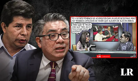 Juicio contra Pedro Castillo: Carlincatura de hoy muestra las contradicciones en la entrevista de Milagros Leiva y César Nakazaki