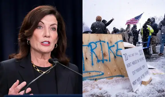 Despidos masivos en Nueva York: todo sobre la huelga de 2.000 guardias de cárceles en el gobierno de Kathy Hochul