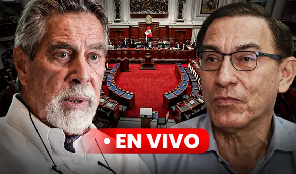 Martín Vizcarra y Francisco Sagasti EN VIVO: Comisión Permanente continúa debate por inhabilitación de expresidentes