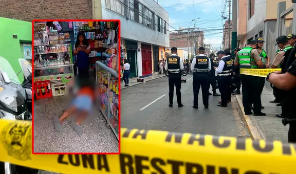 Hombre es asesinado de cinco disparos cuando compraba al interior de una bodega en Surco