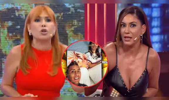 Magaly Medina encara a Tilsa Lozano por criticar foto de Rosangela Espinoza y Christian Cueva: "Se le borró la memoria"
