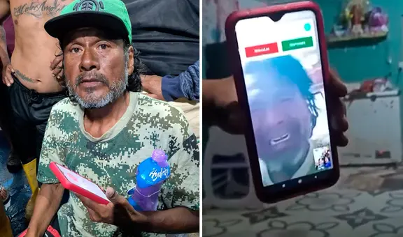 Pescador peruano es hallado con vida en Ecuador tras 95 días perdido en el mar y se quiebra al ver a su familia