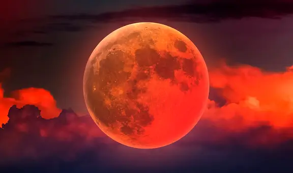 El eclipse lunar y su explicación científica detrás del fenómeno también conocido como 'luna de sangre'