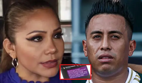 Marisol responsabilizó a Christian Cueva por cualquier daño contra su vida tras amenaza del futbolista en nuevos chats