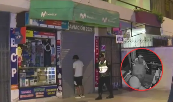 Serenos frustran robo en tienda de celulares y capturan a tres delincuentes en San Borja