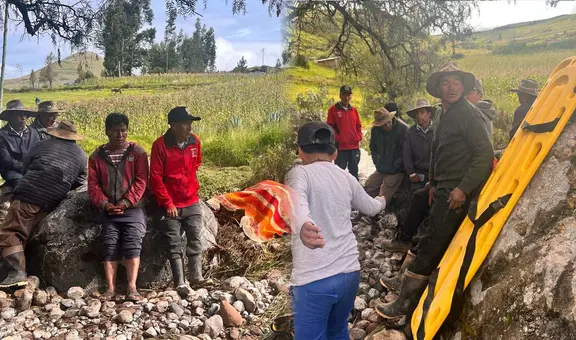 Comunero fallece al ser alcanzado por un huaico en Cusco