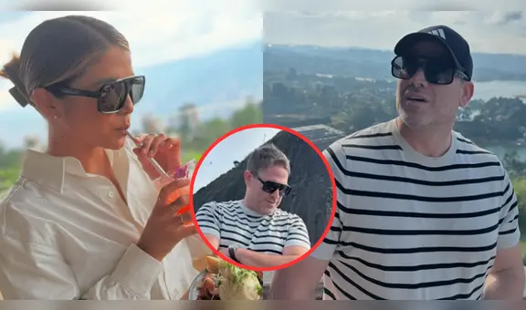 Paco Bazán comparte romántica foto con Susana Alvarado en maravilla natural de Colombia: "La meta"