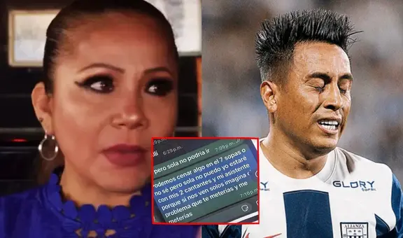 Marisol rechazó la invitación de Christian Cueva para verse a solas en un departamento: “El problema en que te meterías”