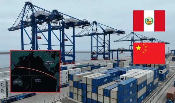 "De Shanghai a Chancay" se volvió realidad: crean nuevo corredor terrestre-marítimo entre Asia y Latinoamérica gracias al megapuerto