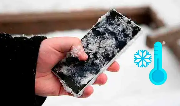 ¿Cómo afecta el frío extremo a los celulares? Esto le pasa a la pantalla y batería del teléfono