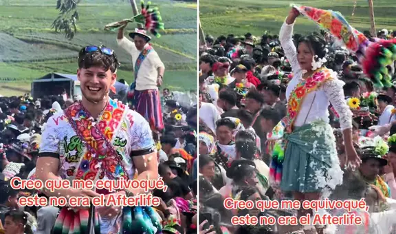 Celebración del carnaval en Andahuaylas deslumbra en redes: "Tomorrowland peruano”