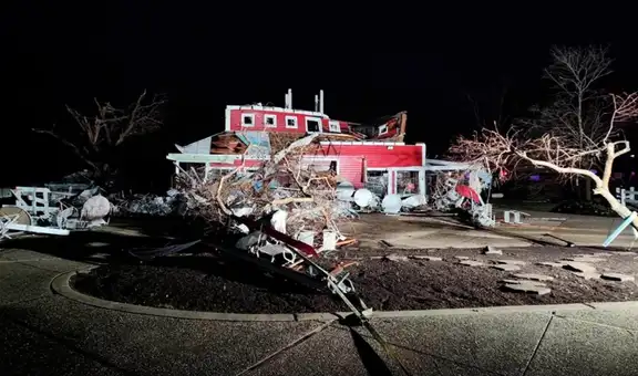 Trágica noticia en el sur de EE.UU.: tornados violetos dejan más de 30 muertos por tormenta en Missouri