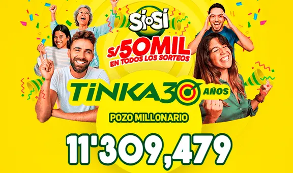 Resultados de La Tinka del domingo 16 de marzo: revisa los números ganadores, premios y el Pozo Millonario