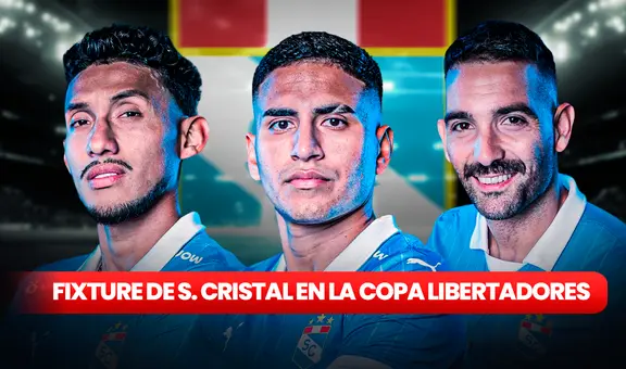 Grupo de Sporting Cristal en la Copa Libertadores 2025: con Palmeiras y Bolívar, rivales confirmados del club celeste
