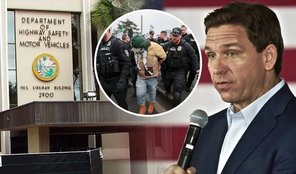 Inmigrantes en Florida bajo peligro de deportación: FLHSMV anunció compromiso con DeSantis para "combatir la inmigración ilegal"