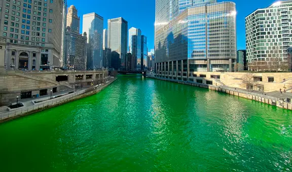 Día de San Patricio en Chicago: ¿por qué se tiñe de verde el río y cuál es la historia de esta tradición única?