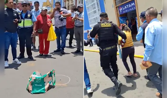 Balacera en Trujillo: disparan contra mujer en violento asalto en plena plaza de Armas