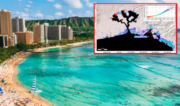 Hawái se hunde 40 veces más rápido de lo esperado: estudio revela que viviendas y negocios podrían estar en peligro