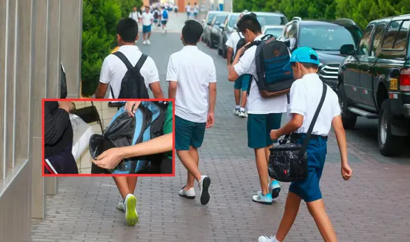 ¿Los colegios en Perú pueden revisar las mochilas a los escolares antes de ingresar a clases? Minedu responde según la ley
