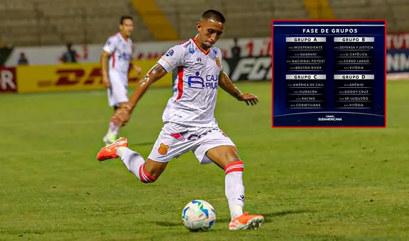 Conmebol ‘borró’ a Atlético Grau en el sorteo de la Copa Sudamericana: el curioso blooper que se vivió en la transmisión