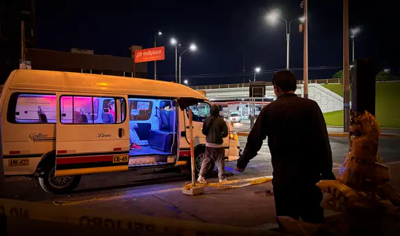 Callao: asesinan a balazos a jaladora de combi en el óvalo La Perla en pleno estado de emergencia