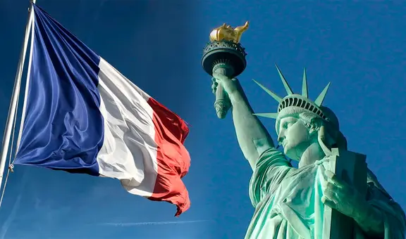 La Casa Blanca responde a político de Francia que pidió devolver la Estatua de la Libertad: "Gracias a EEUU los franceses no hablan alemán"