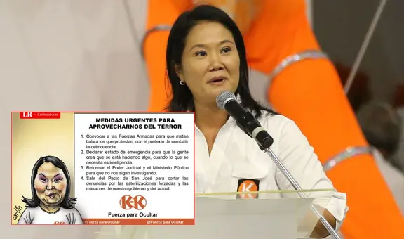 Fuerza Popular y su bloqueo para luchar contra la inseguridad: Carlincatura expone las propuestas fujimoristas en busca de impunidad