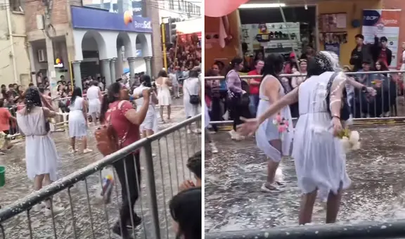 Delegación de las ‘novias de Bagua’ sorprenden en corso de Bolivia: “Perdónenme a todos, no acecto”