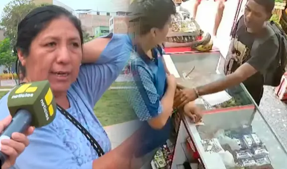 Joven casi muere por bala perdida al ser golpeado con un arma durante asalto a bodega en La Victoria