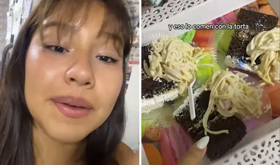 Peruana en Cuba se asombra con la inusual tradición de comer torta con ensalada: "En el mismo plato"