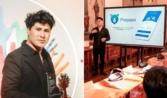Con solo S/100, joven de Apurímac creó app gratuita preuniversitaria y ya tiene 300.000 usuarios: ganó 2 premios importantes