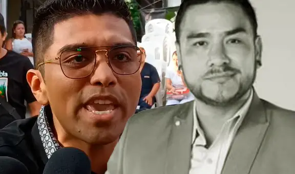 Christian Yaipén expresa su indignación contra autoridades en velorio de 'El Ruso': “Ellos saben qué hacer, pero no lo están haciendo”