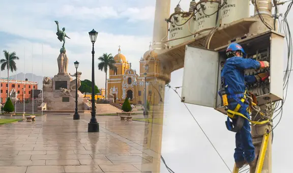 Hidrandina anuncia cortes de luz del 20 al 22 de marzo en La Libertad: conoce qué distritos se verán afectados