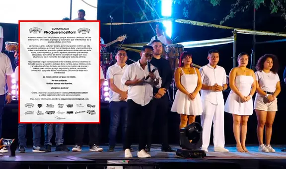 Armonía 10, Grupo 5, Corazón Serrano y otras orquestas del Perú lanzan fuerte comunicado: "No queremos morir"