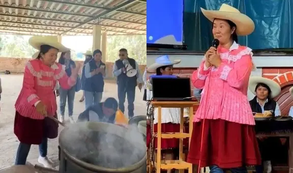 ¿Keiko Fujimori ya está en campaña electoral?: Viajó a Cajamarca en medio de la crisis por inseguridad