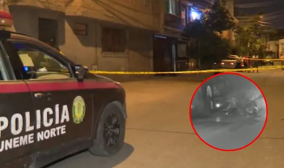 Joven sale de local de comida y es asesinado a balazos a pocos metros de su casa en San Martín de Porres