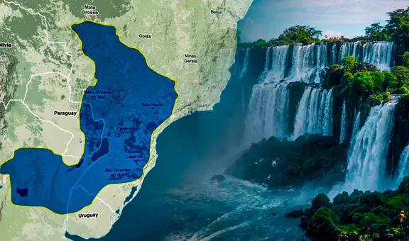 Sudamérica tiene una de las mayores reservas de agua en el mundo: se extiende y beneficia a 4 países