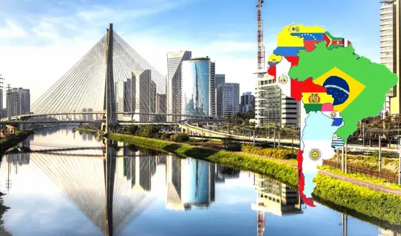 Esta es la ciudad más poblada de Sudamérica: su tamaño la ubica entre las 5 más grandes del mundo