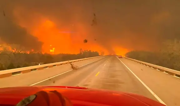 Crisis en Texas: mapa de los incendios forestales que están devastando el estado sur de EEUU