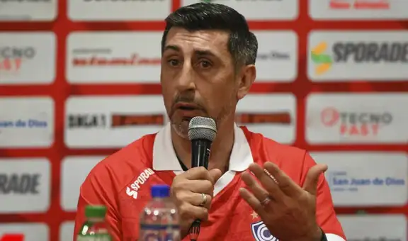 DT de Cienciano dejó enigmático mensaje en conferencia: "Cuando hay gente mala leche, se les cae la careta"